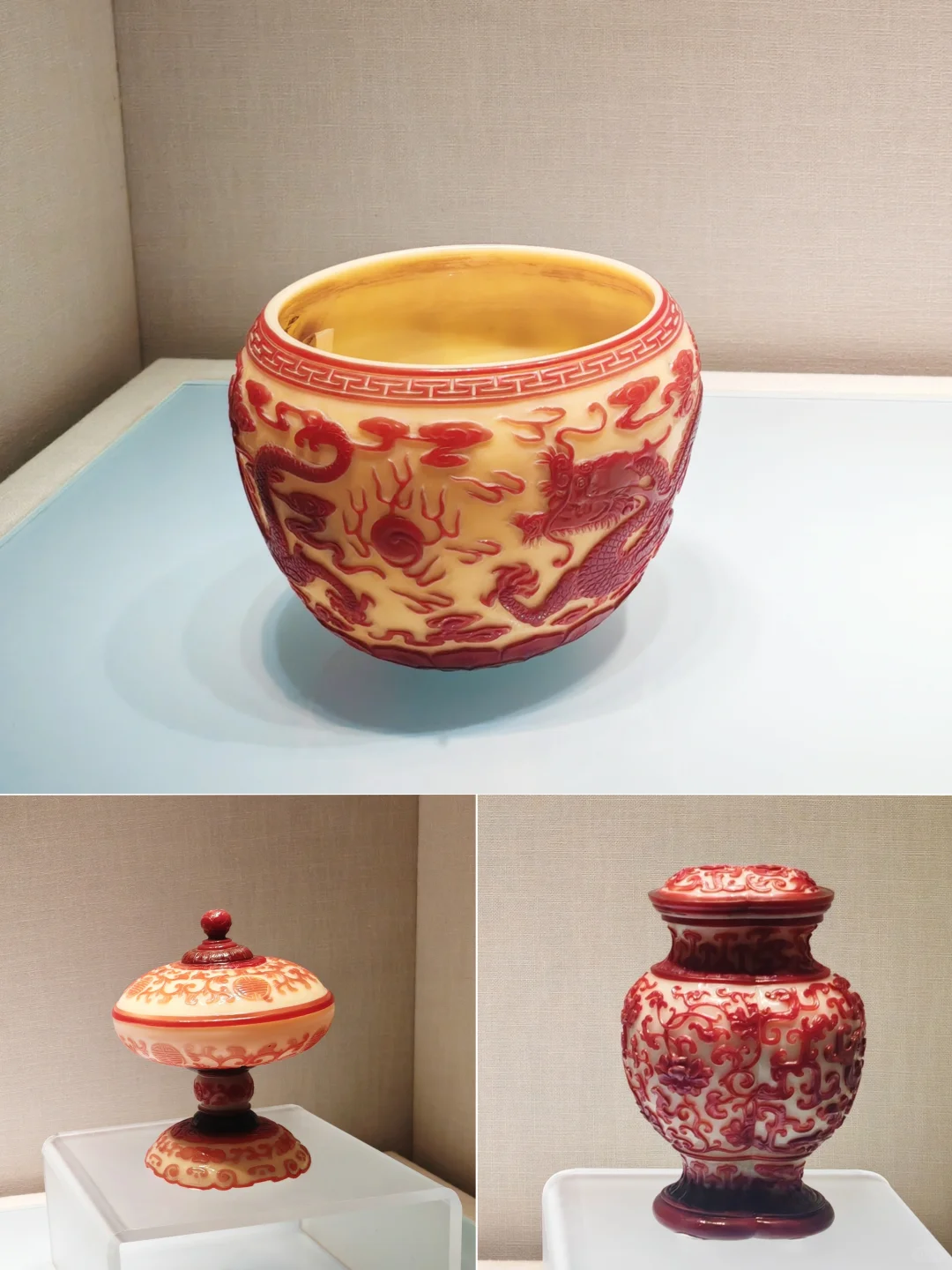 北京故宫博物院-珍宝馆.花插花瓶摆件合集