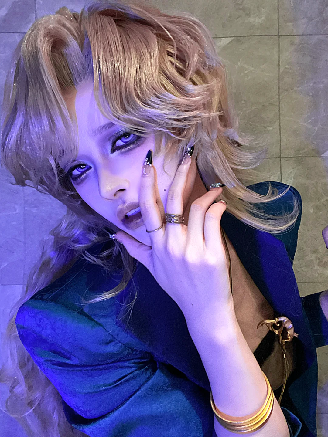 可是宝宝，我美甲带钻