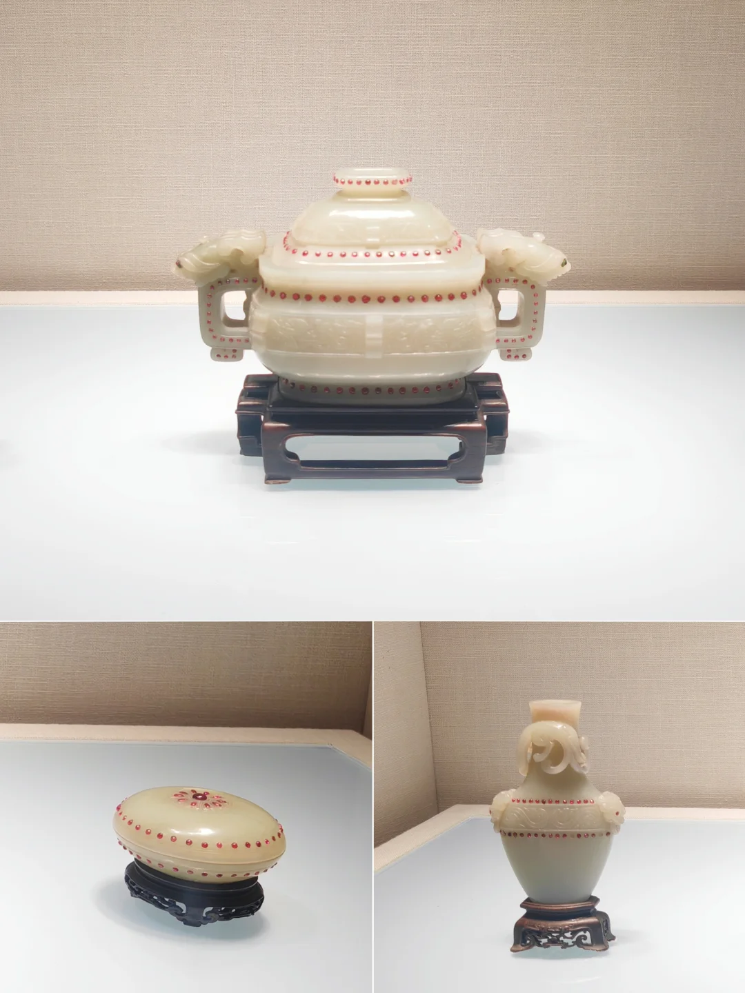 北京故宫博物院-珍宝馆.花插花瓶摆件合集