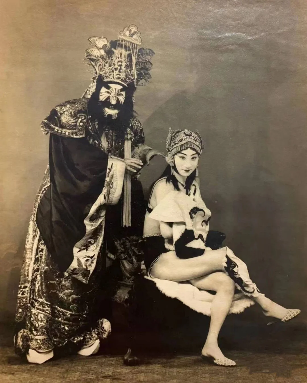 上世纪京剧封神榜的大尺度剧照