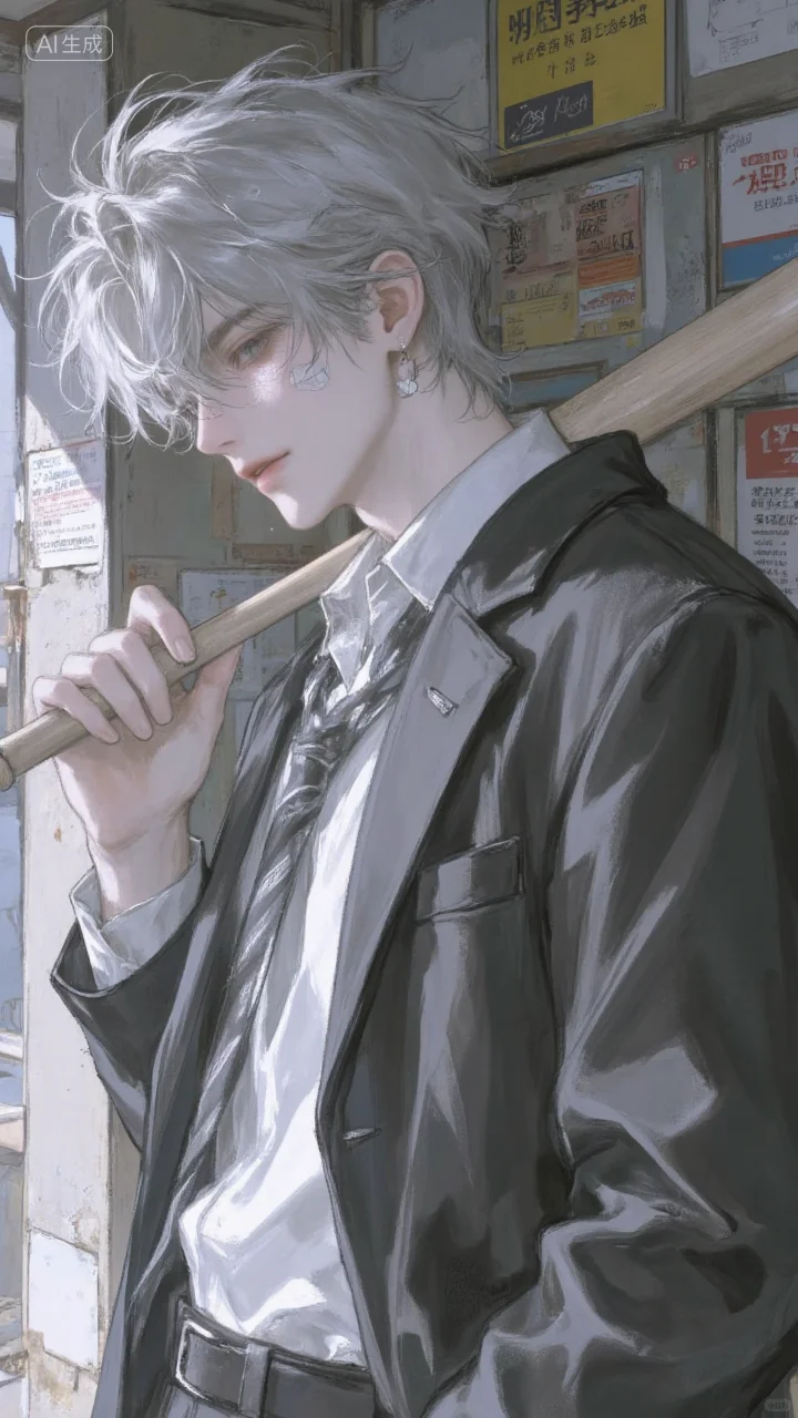 冷脸学霸×傲娇校霸