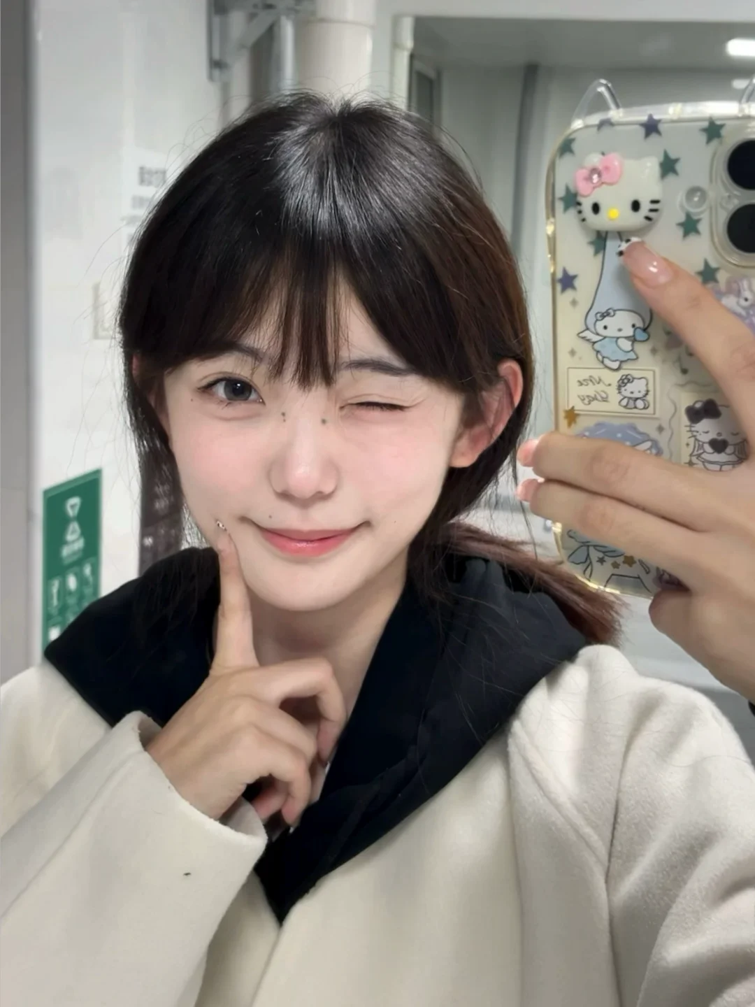 我是不是最会wink的～