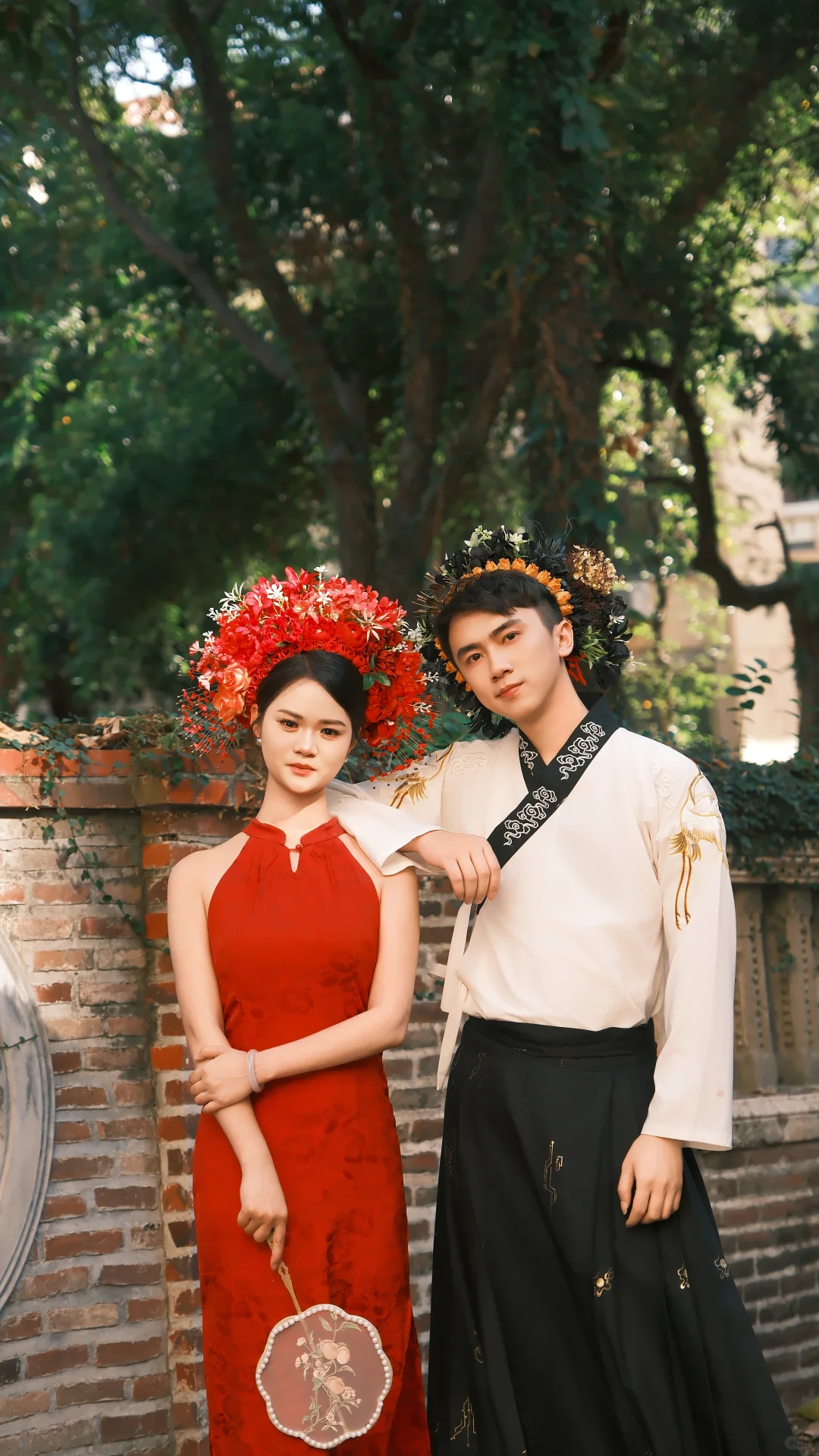 鼓浪屿情侣簪花👭