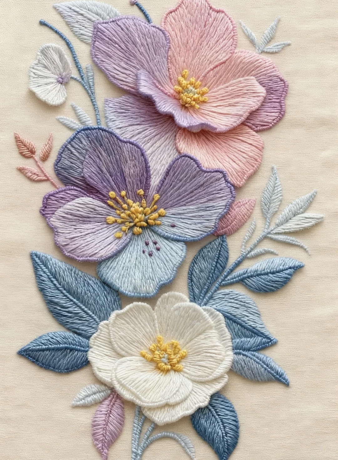 （花朵）不随春色争娇艳， 独抱清芬入画章