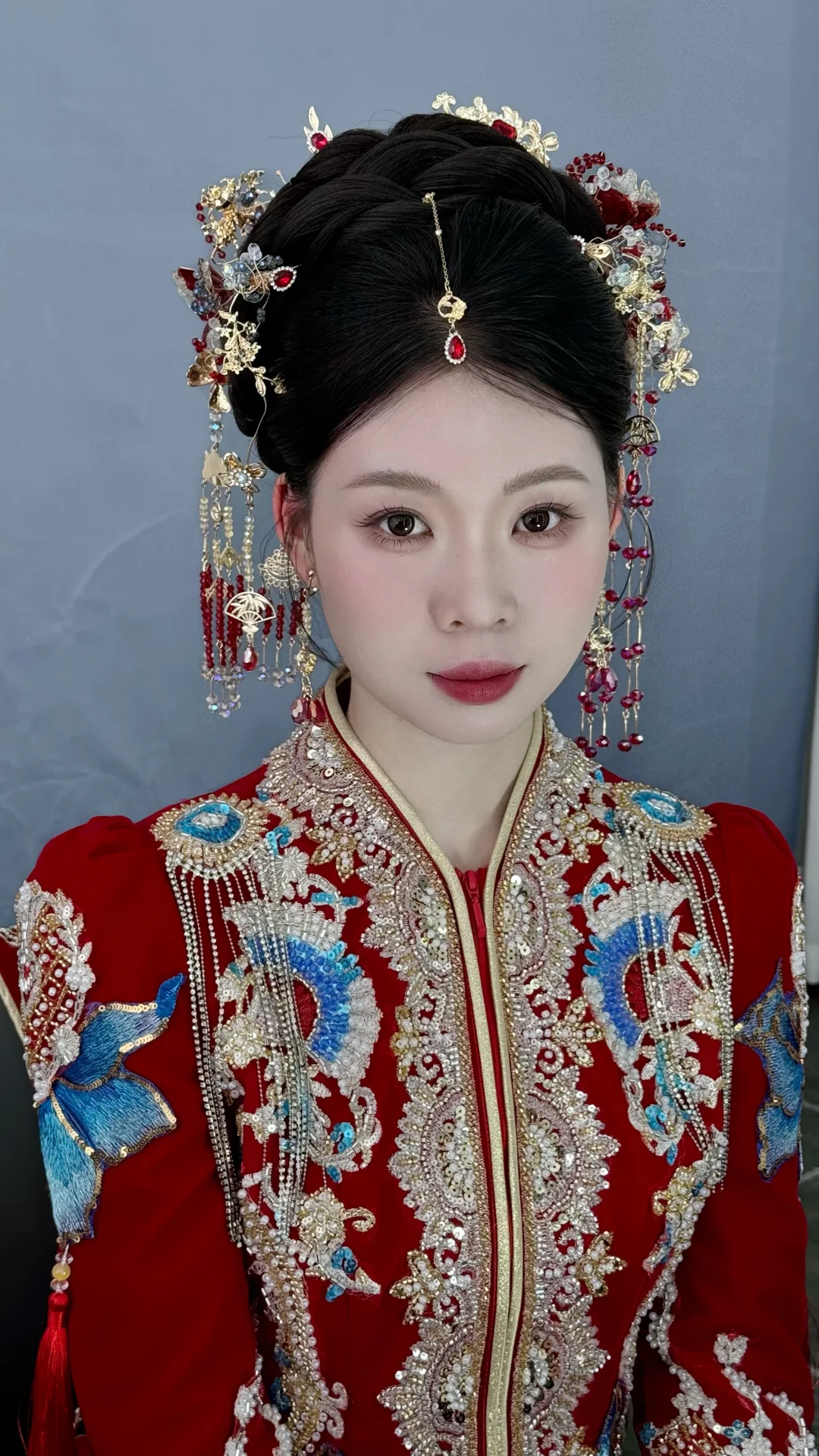 娇艳甜美的中式造型 颜值天花板的小仙女