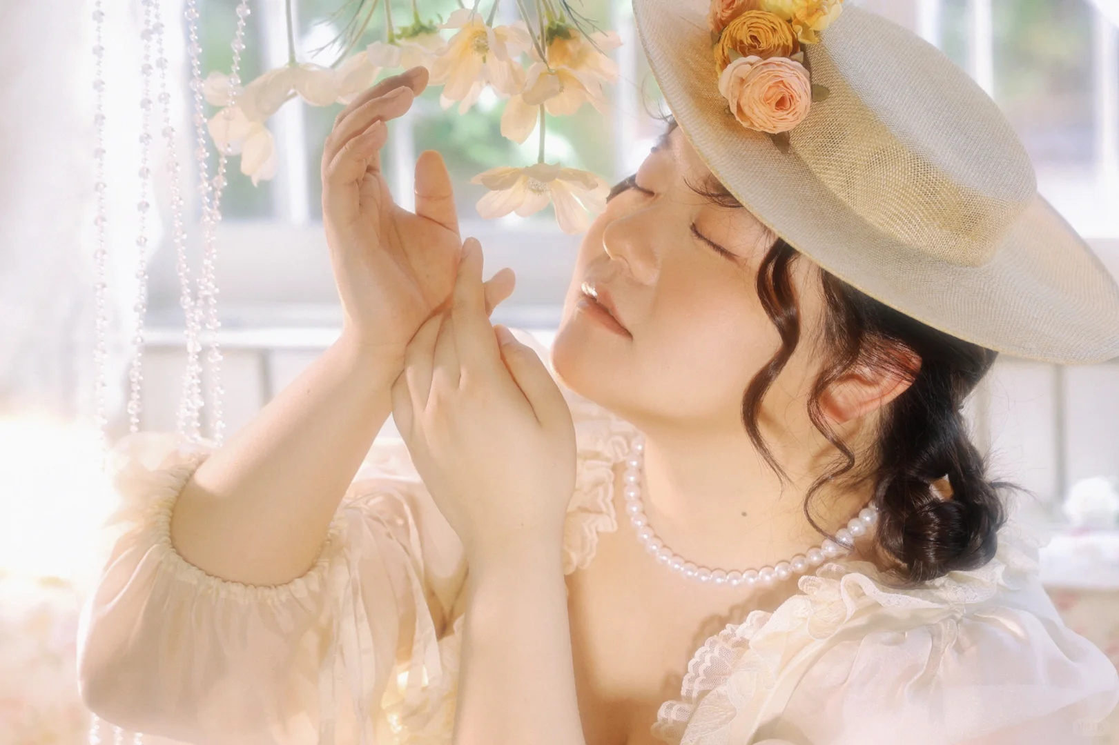 肉肉女孩独有的法式油画感