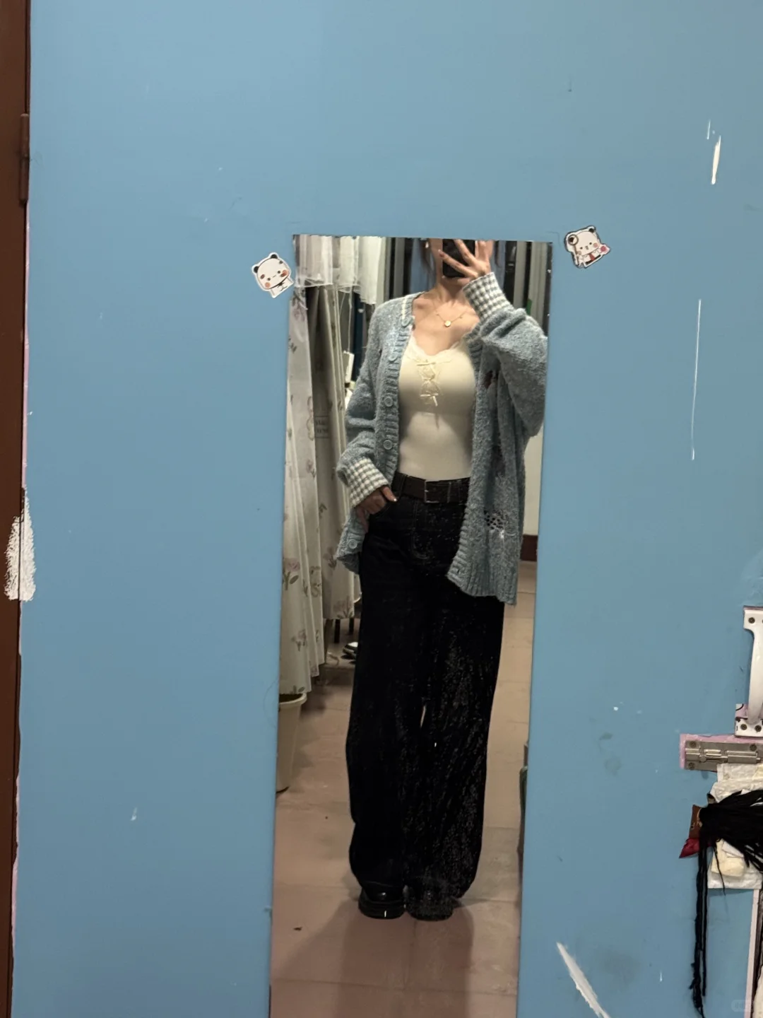 姊妹们儿 舍友给俺搭配的 如何