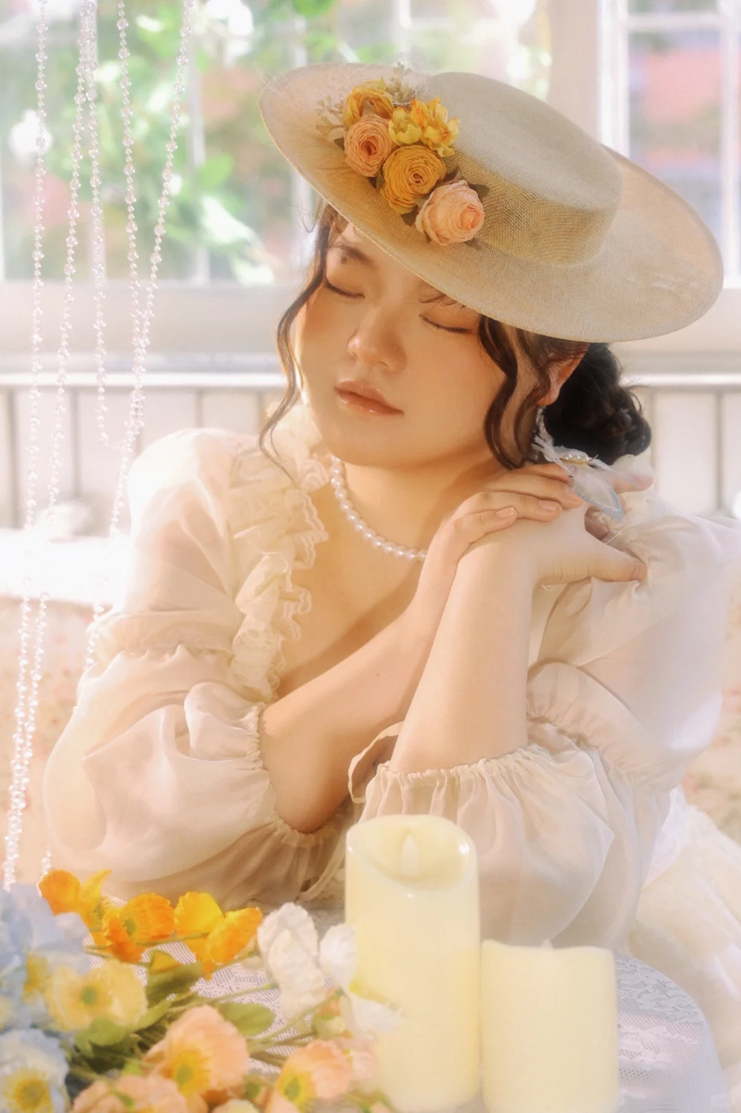 肉肉女孩独有的法式油画感