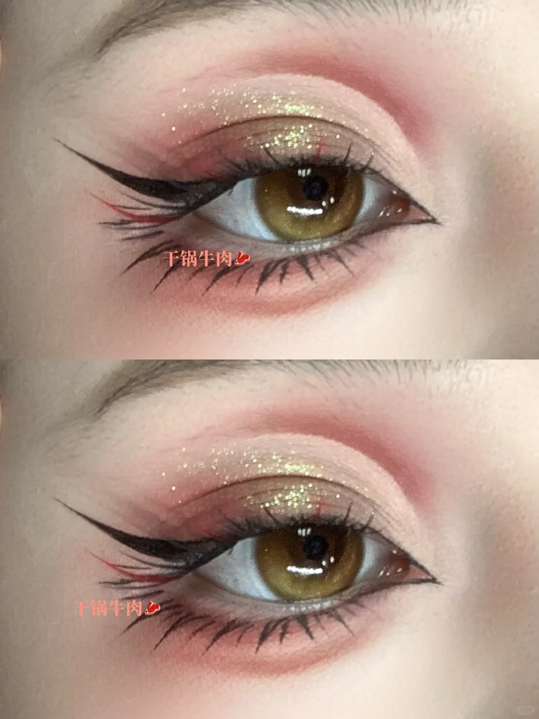 🦊🔴国风红睫狐系截断眼妆！【附教程】