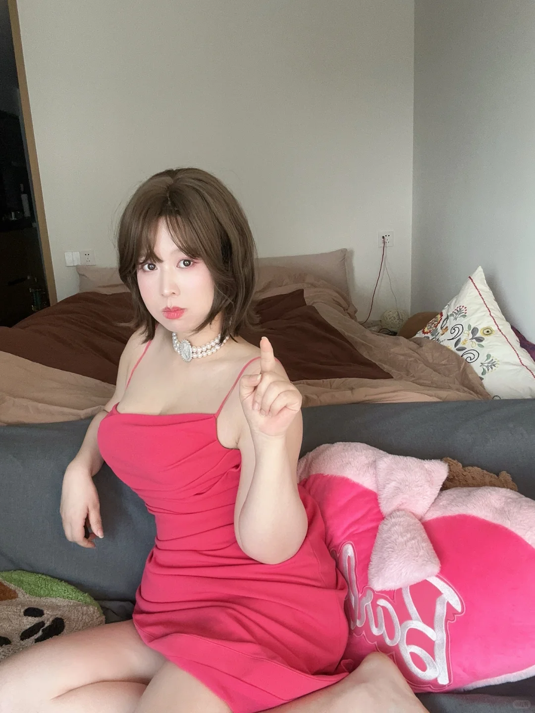 140斤微胖也可以娇艳欲滴！这是肉感芭比啊！