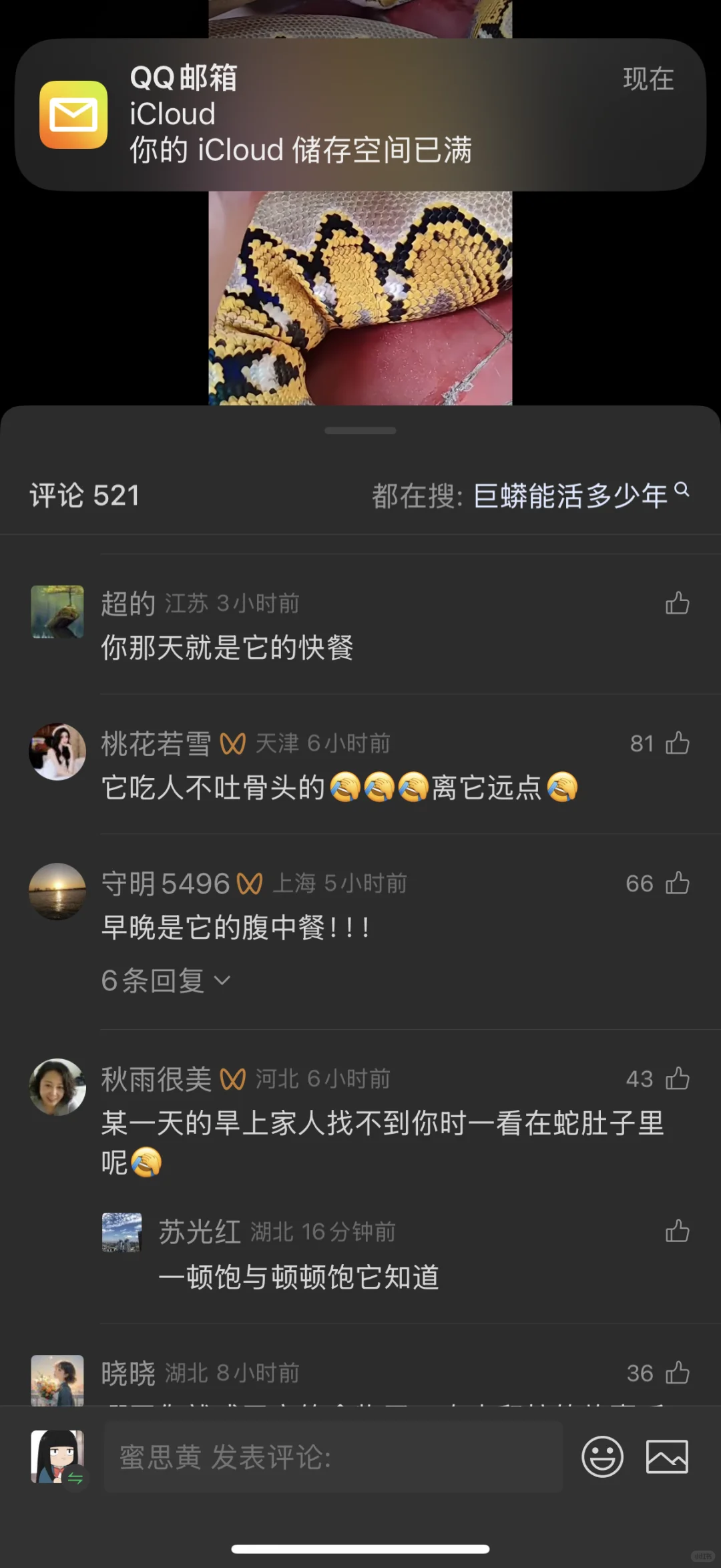 恶毒，人比蛇毒