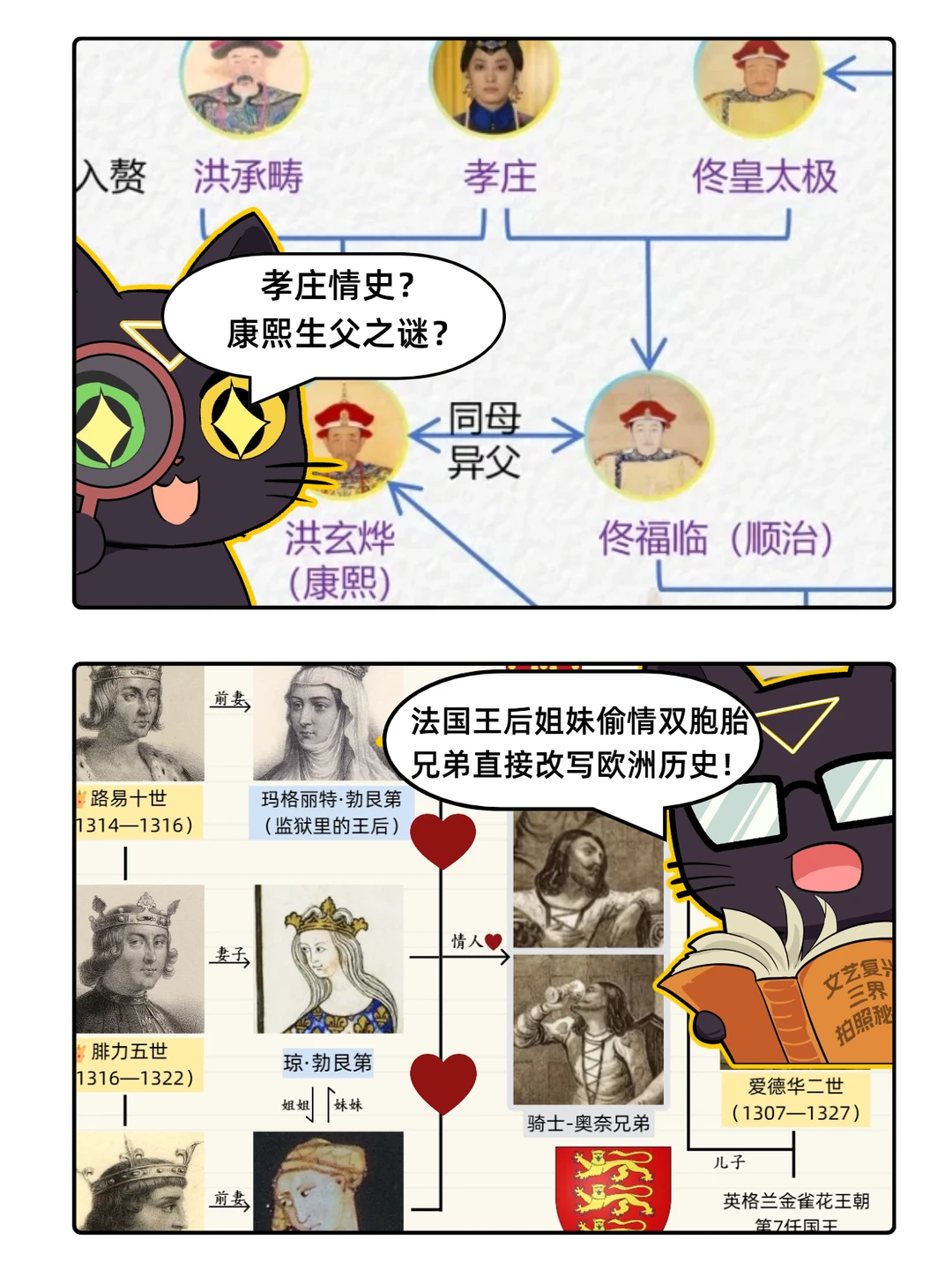 康熙身世不算啥！王室捉奸点燃百年战火