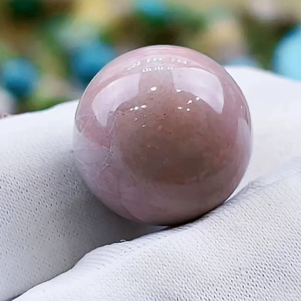 樱花粉绿松石圆珠🌸超美色