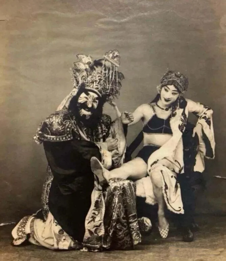 上世纪京剧封神榜的大尺度剧照