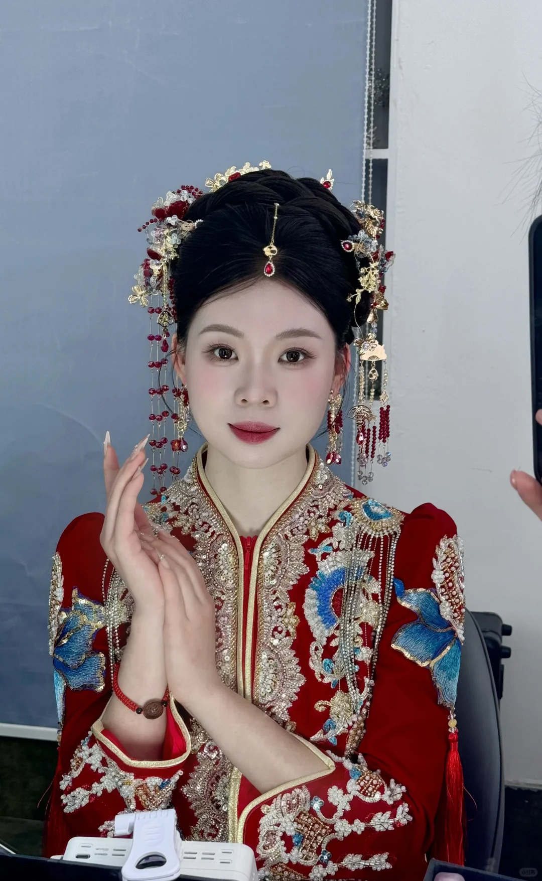 娇艳甜美的中式造型 颜值天花板的小仙女