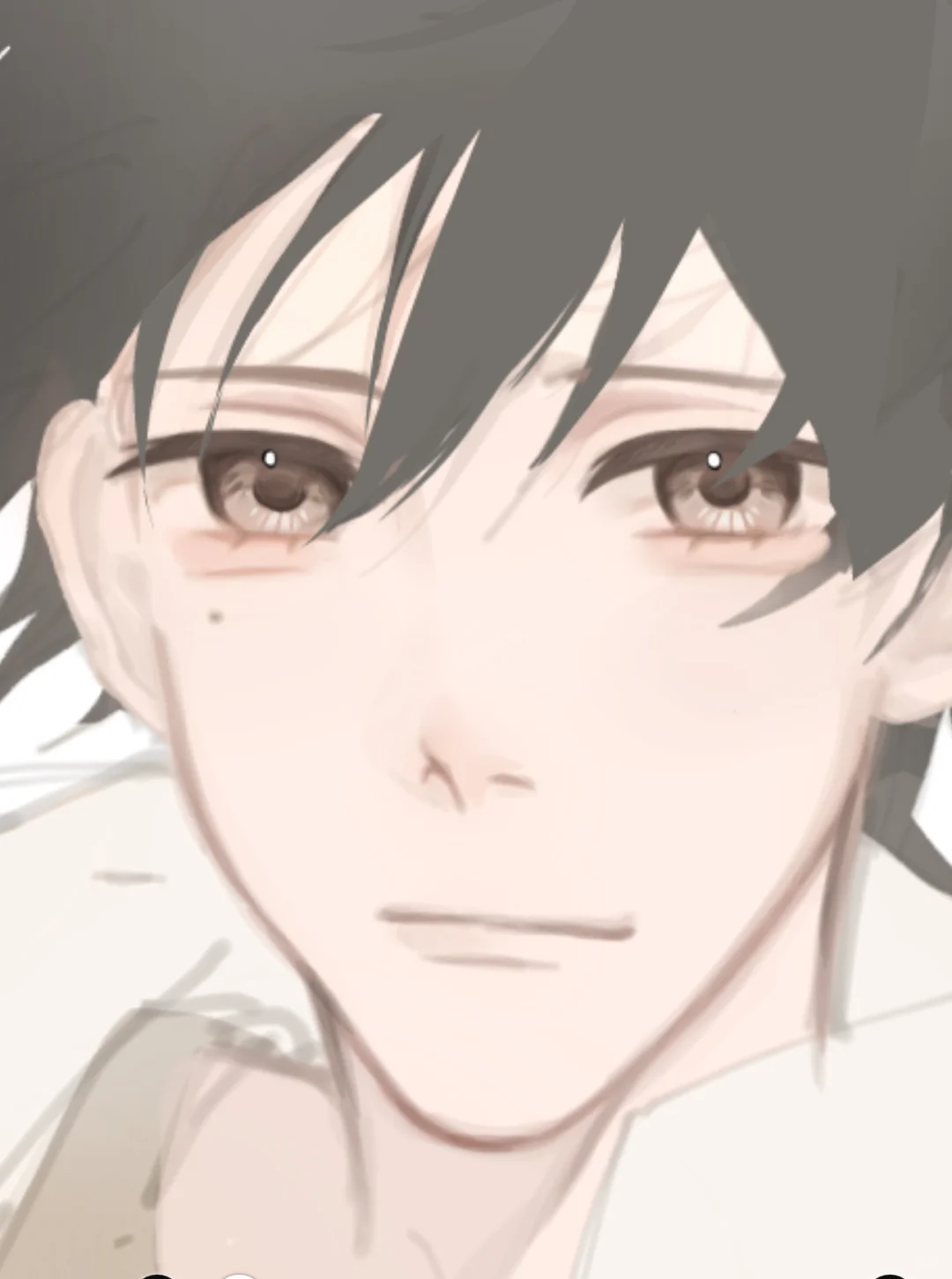 看向爱人时的眼睛