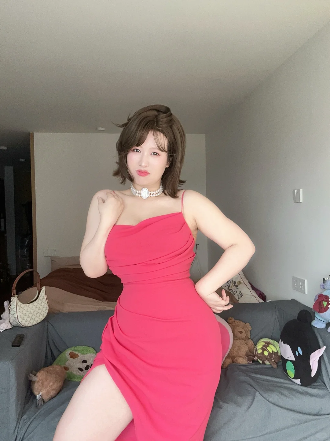 140斤微胖也可以娇艳欲滴！这是肉感芭比啊！