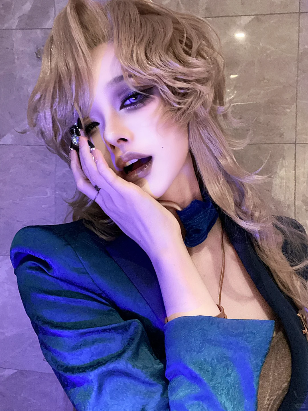 可是宝宝，我美甲带钻