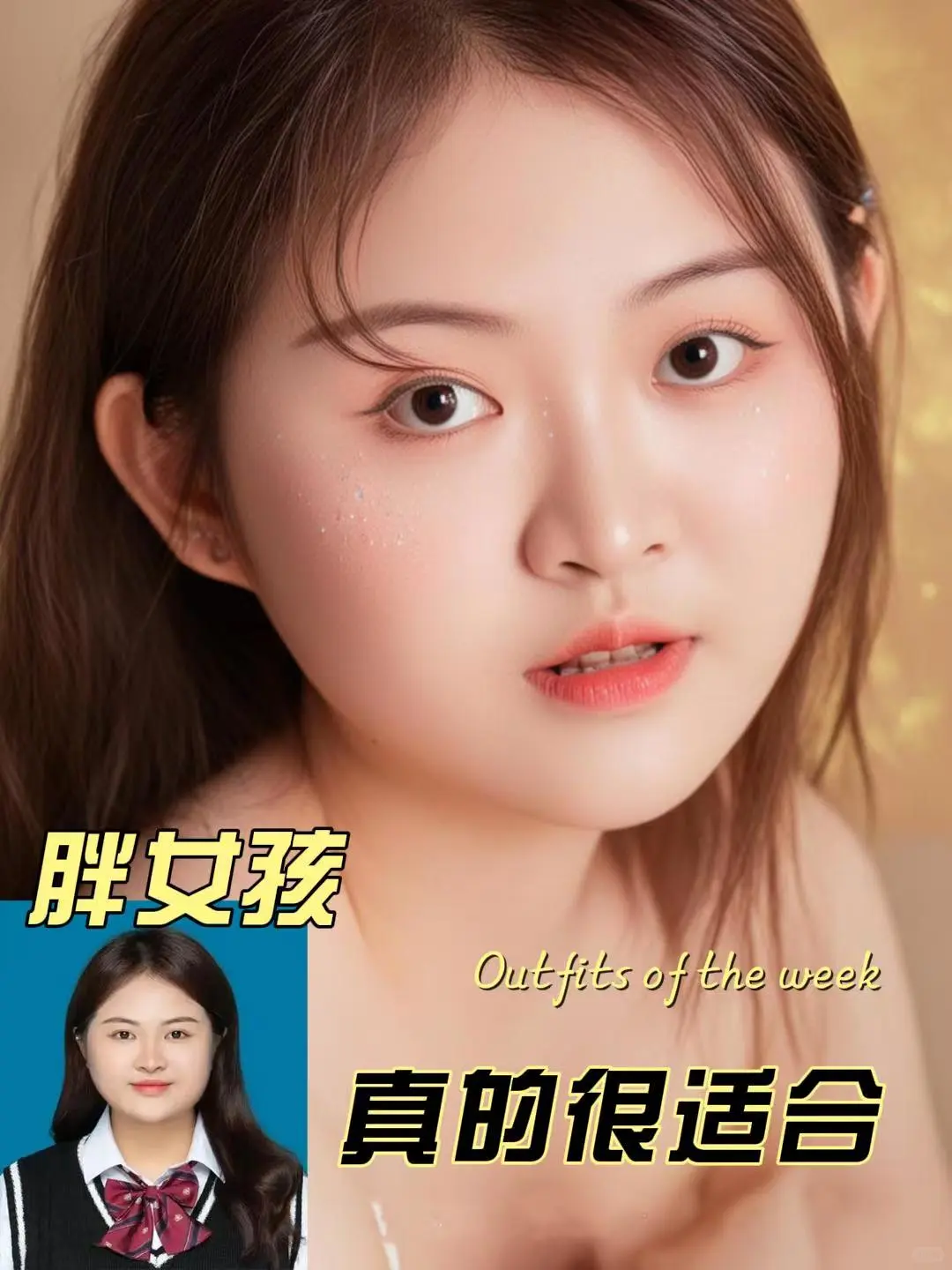 谁说胖女孩不能有春天？