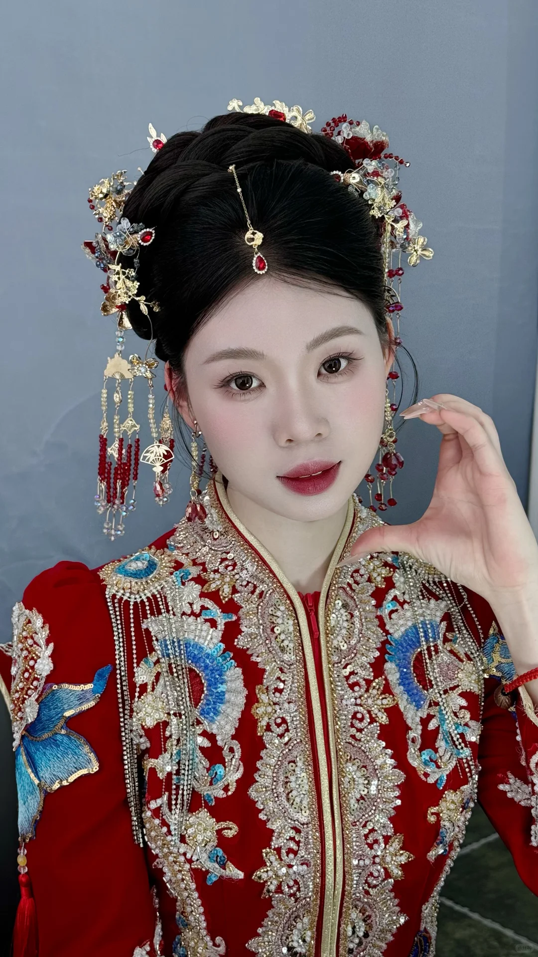 娇艳甜美的中式造型 颜值天花板的小仙女