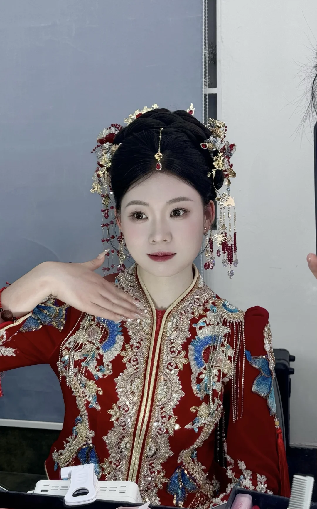 娇艳甜美的中式造型 颜值天花板的小仙女