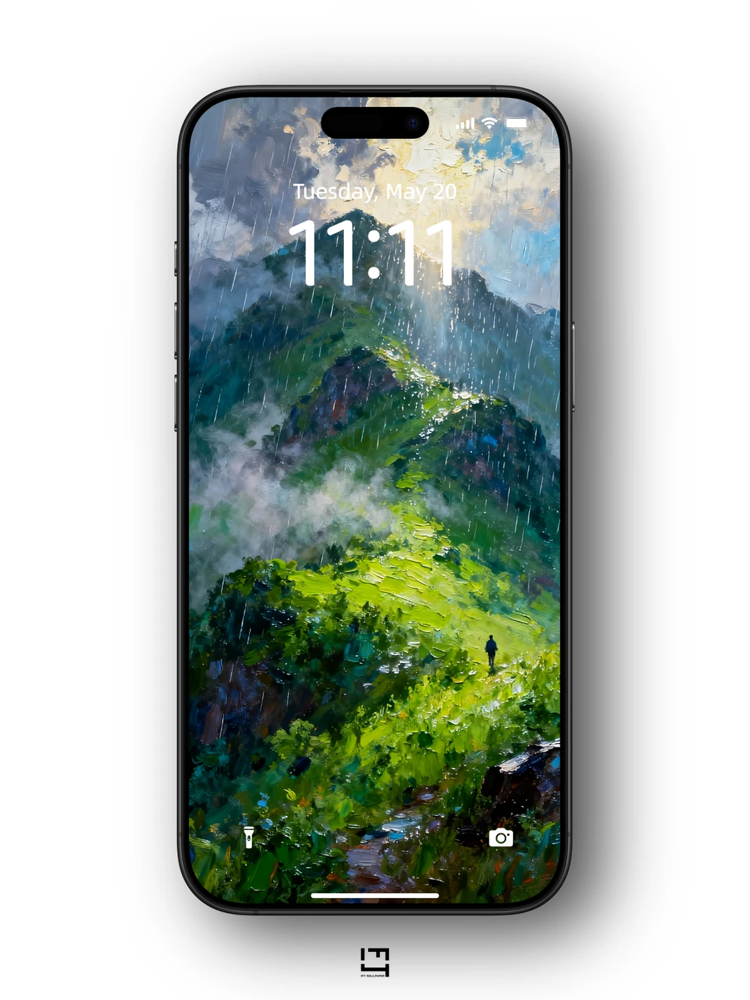 雨中山径的光｜高清壁纸｜101