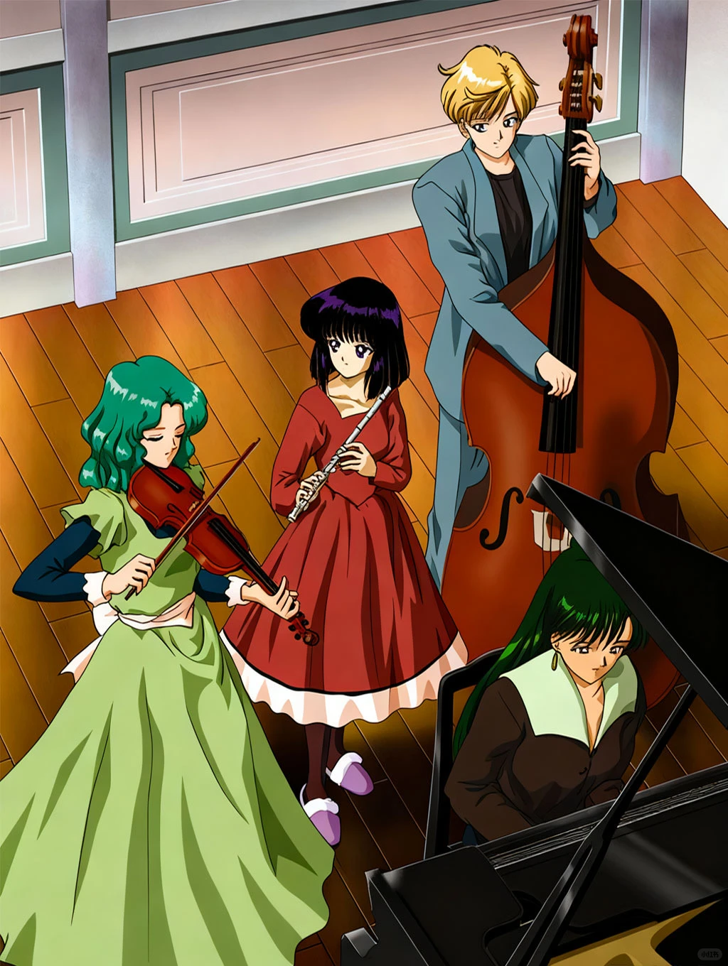 美少女战士丨老番女神外部战士心动古早海报