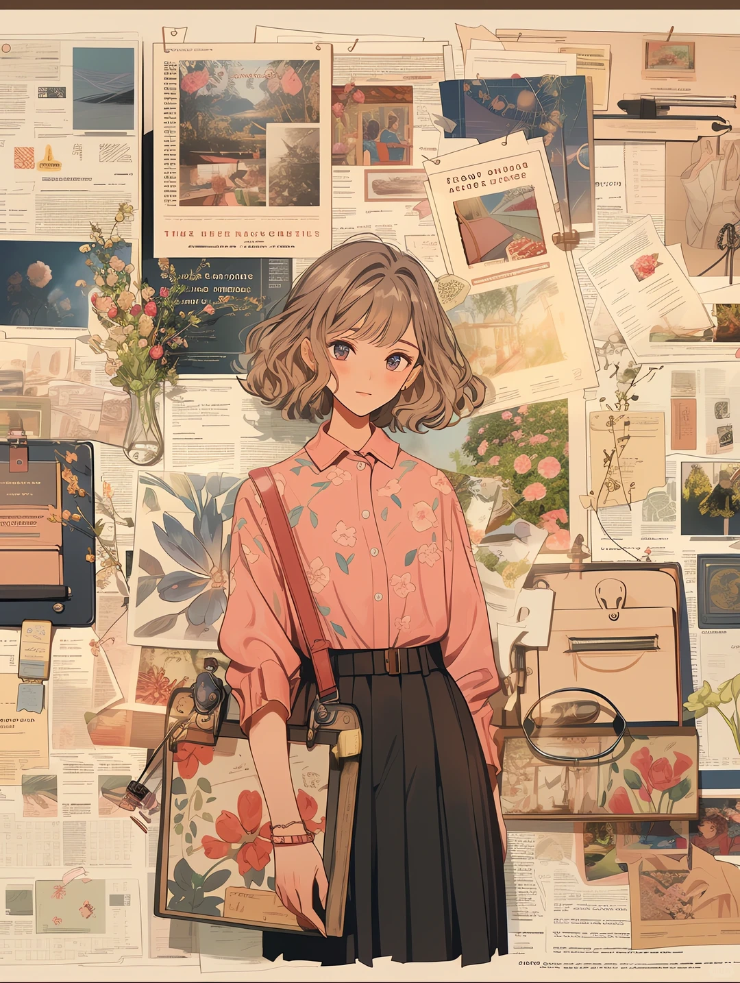 Ai春秋穿搭壁纸