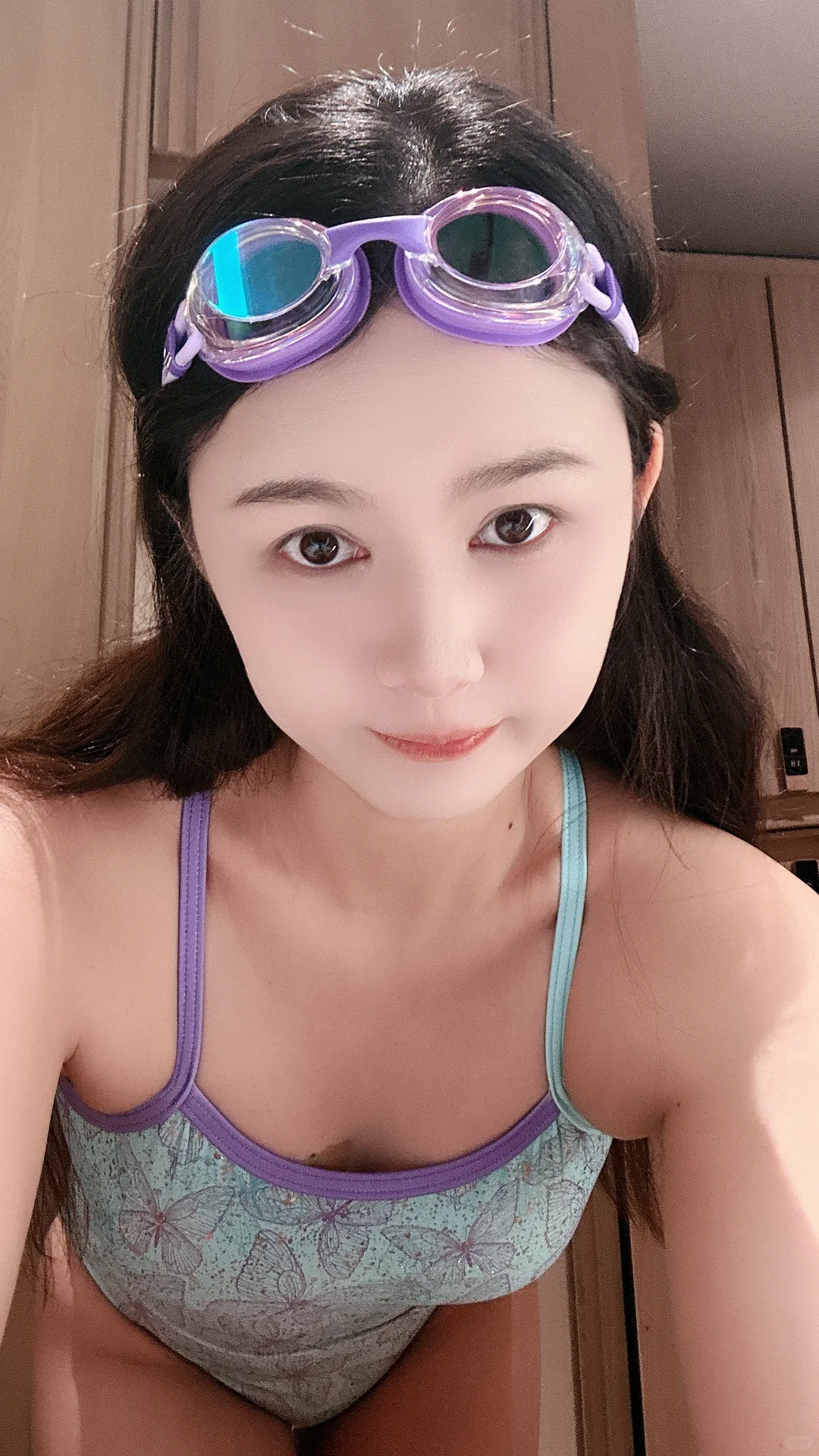 第一次游泳听歌