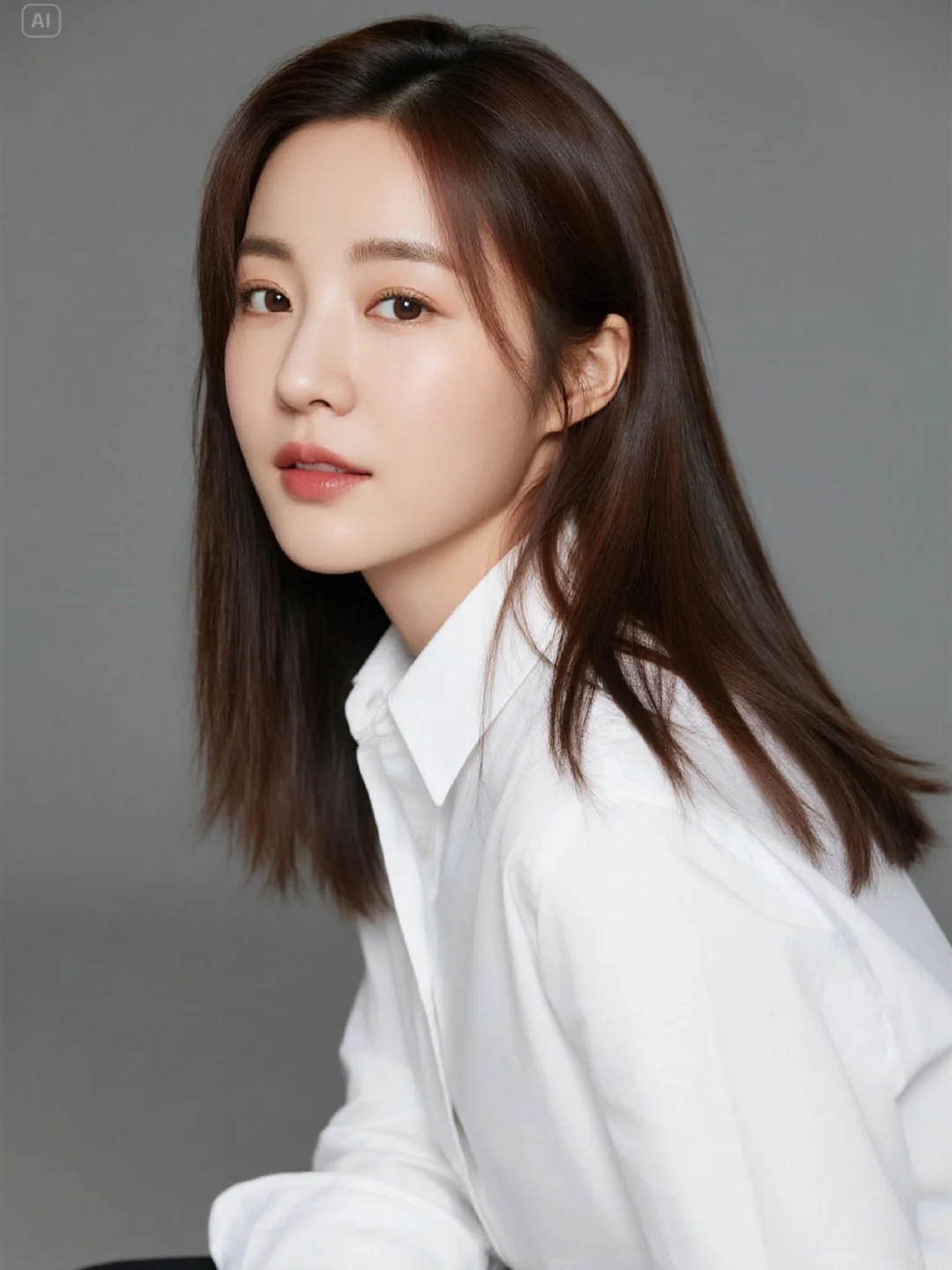 简约干净自然风，韩系高级感AI写真照可定制