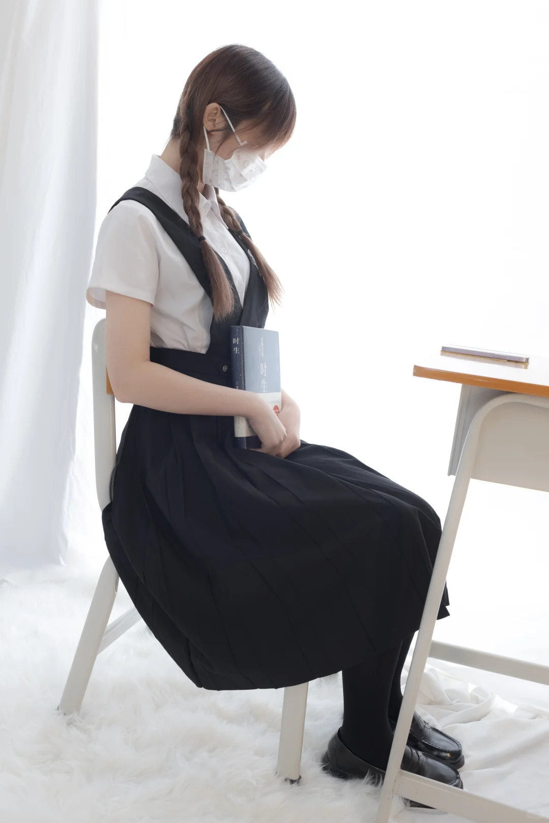 少女秩序 黑色过膝袜