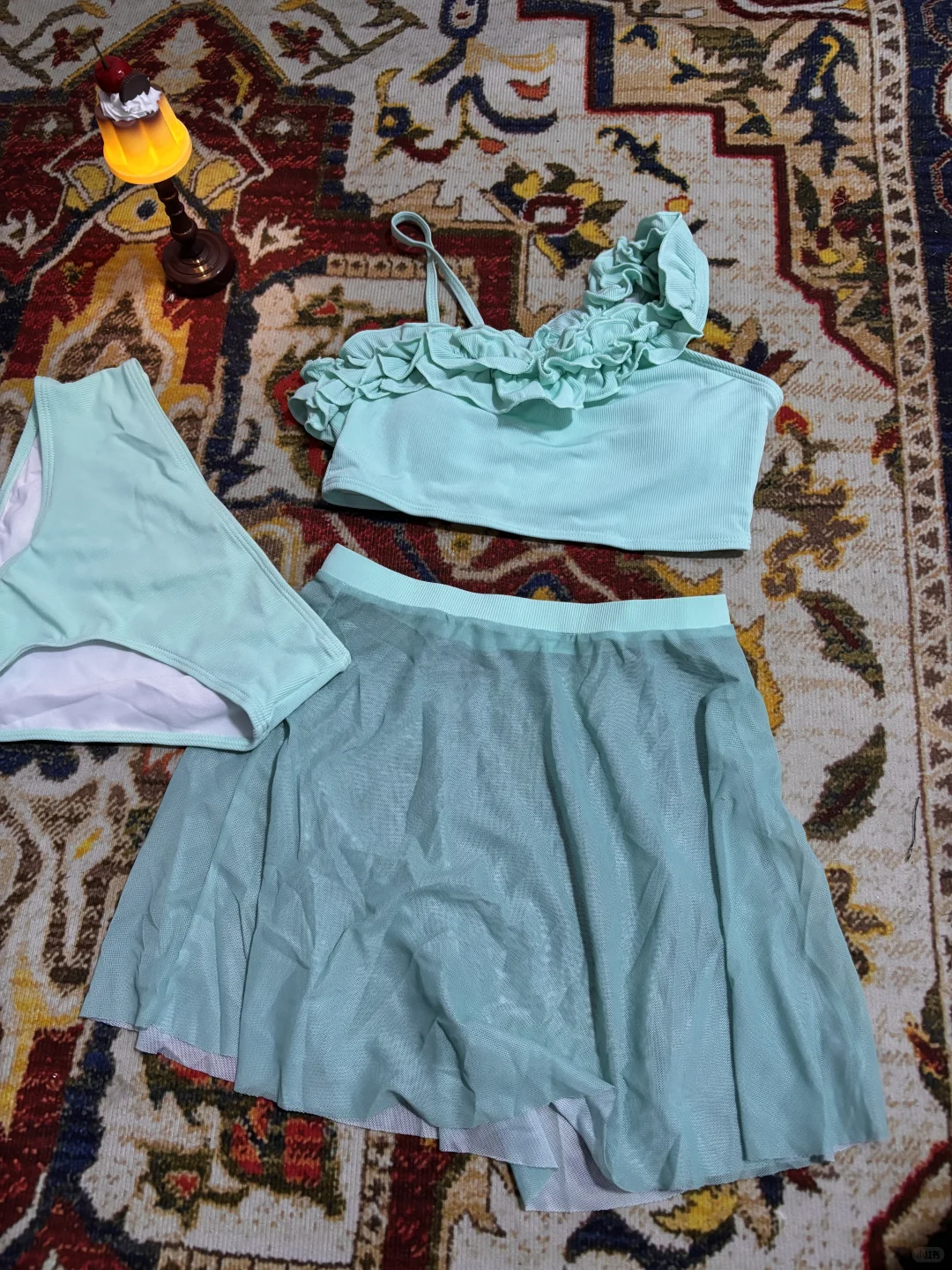 一组美美的古早味泳衣