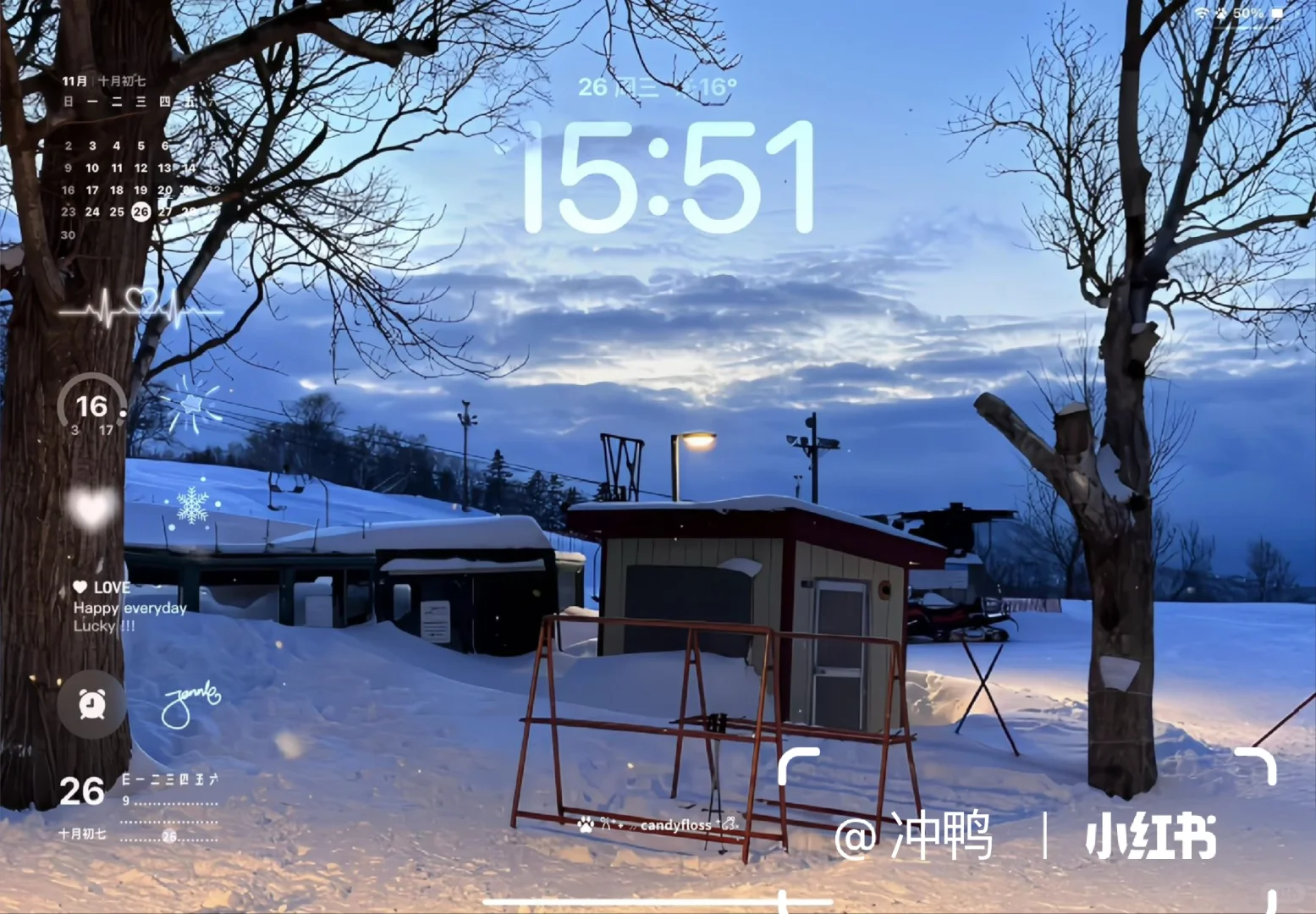 ipad 3D冬日高清壁纸