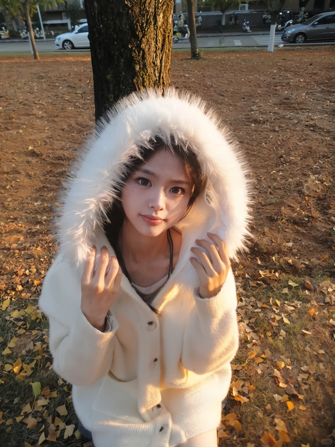 当我用自己的照片做成手机壁纸