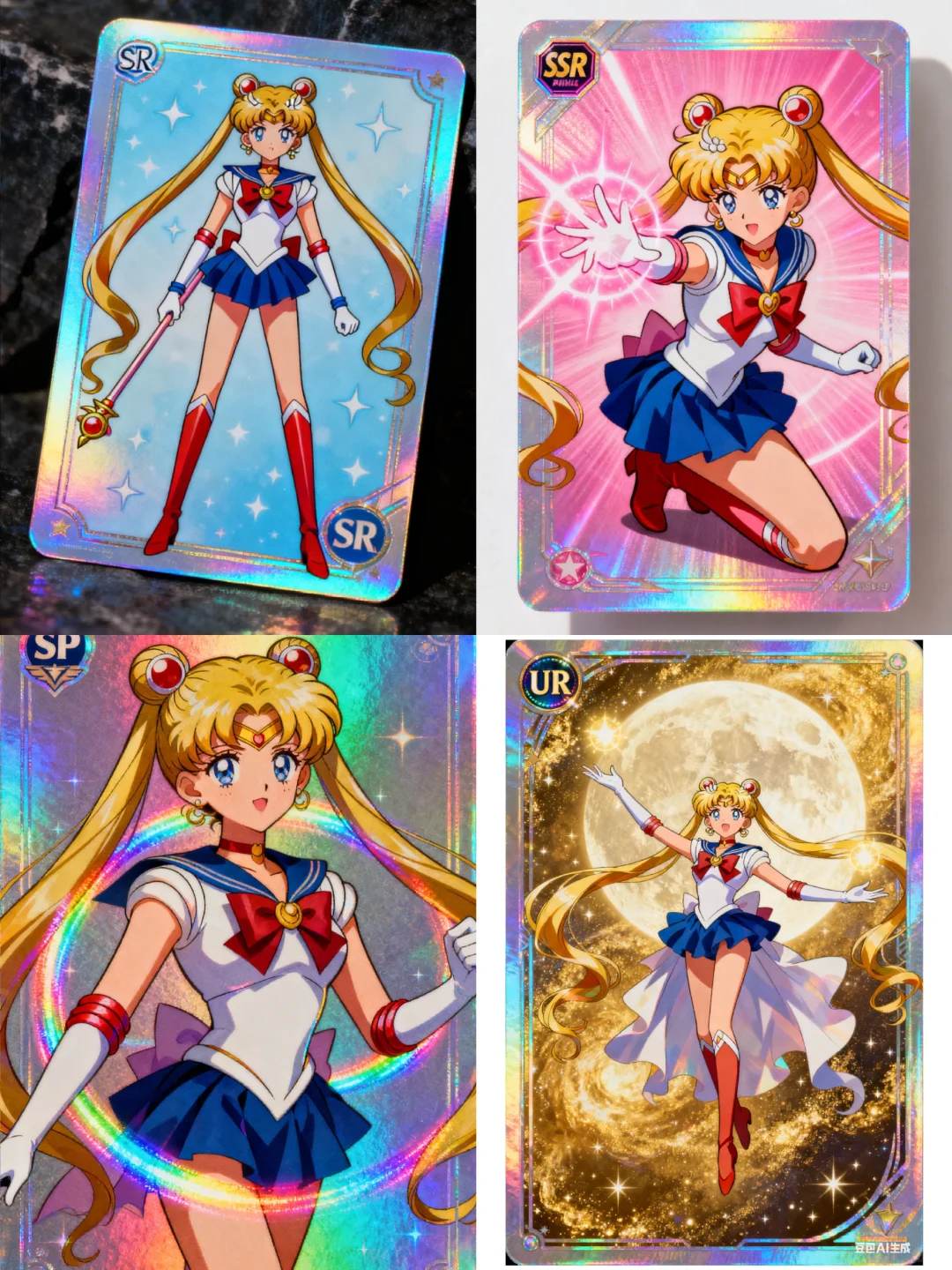 美少女战士镭射卡