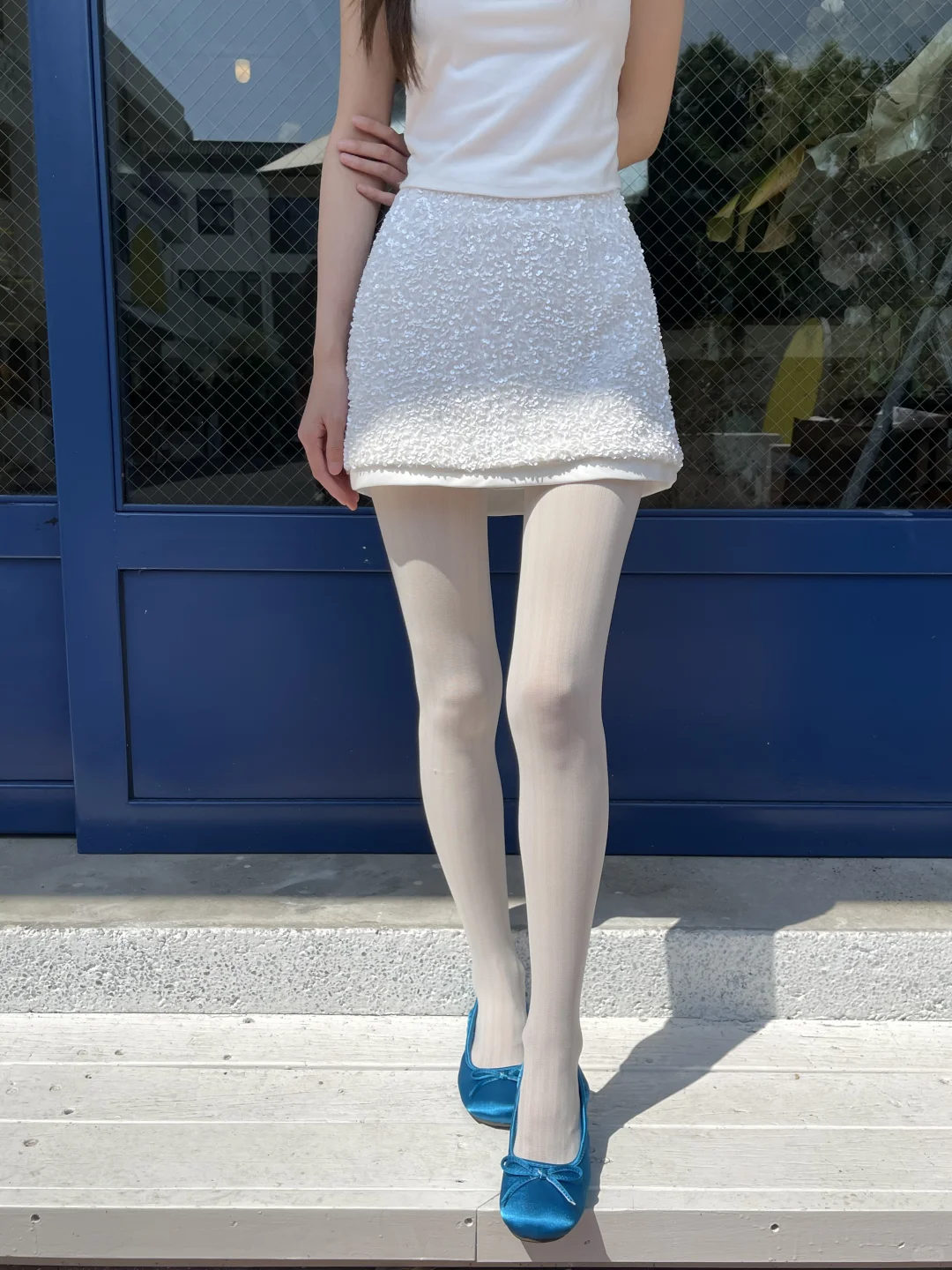 好温柔的白色～