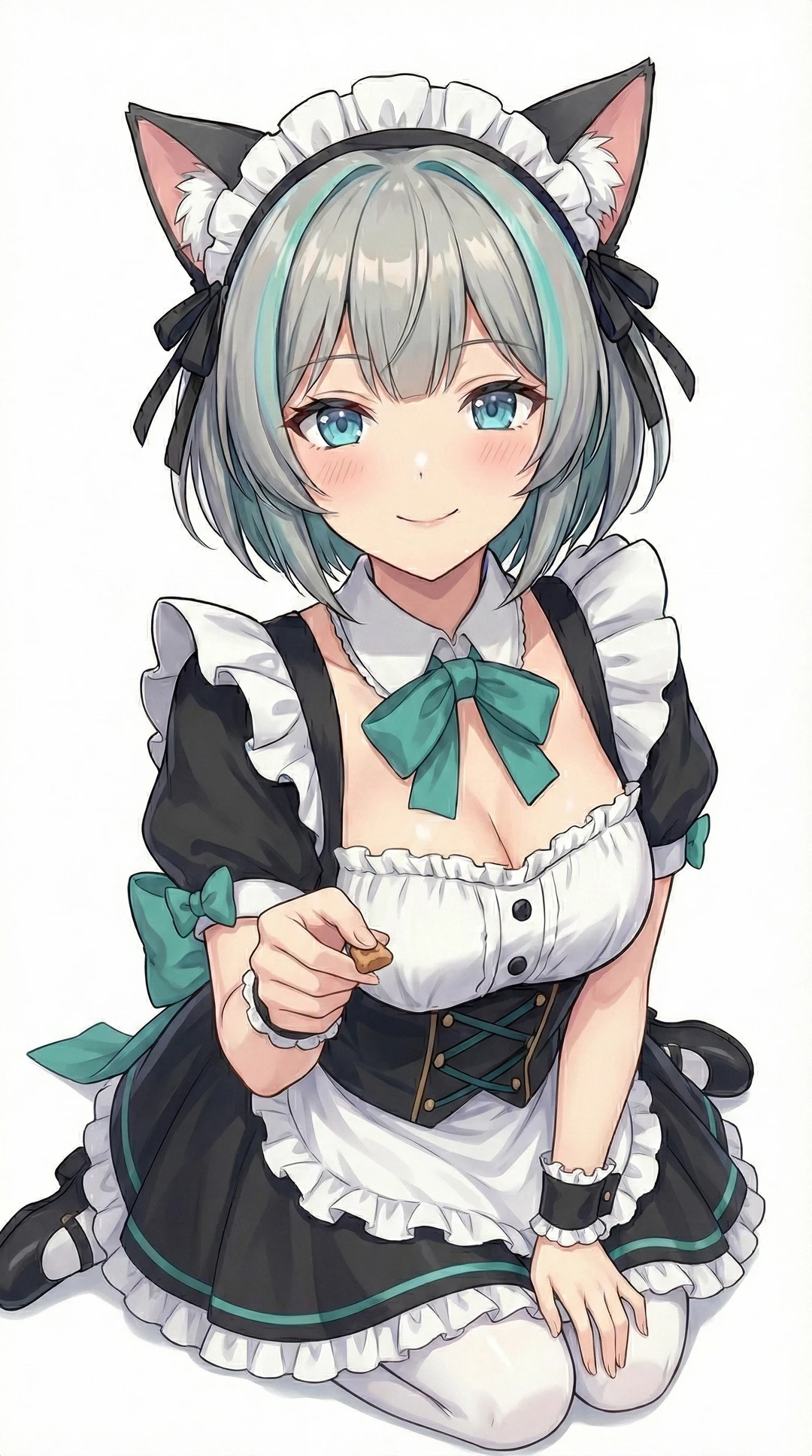 ✨叮咚！您的专属薄荷猫耳女仆已上线，请签收~