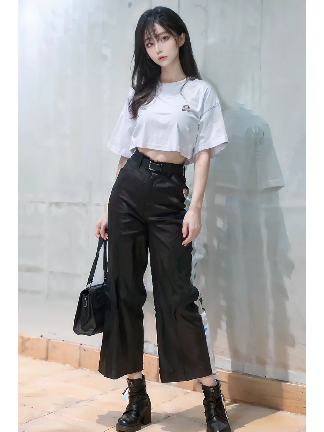 女生这样穿可盐可甜