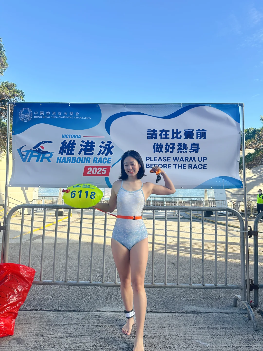 2025维港泳完赛～