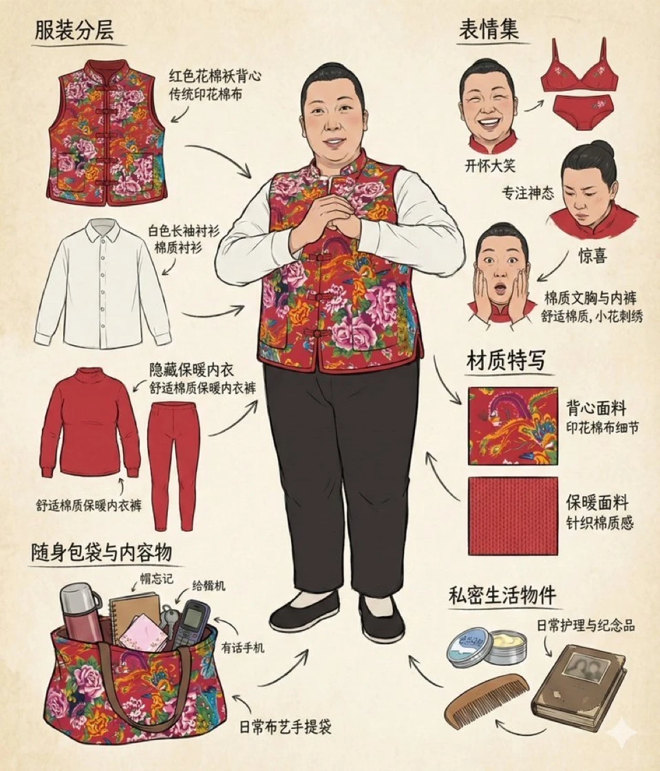 Nano Banana穿搭深度分解设计图