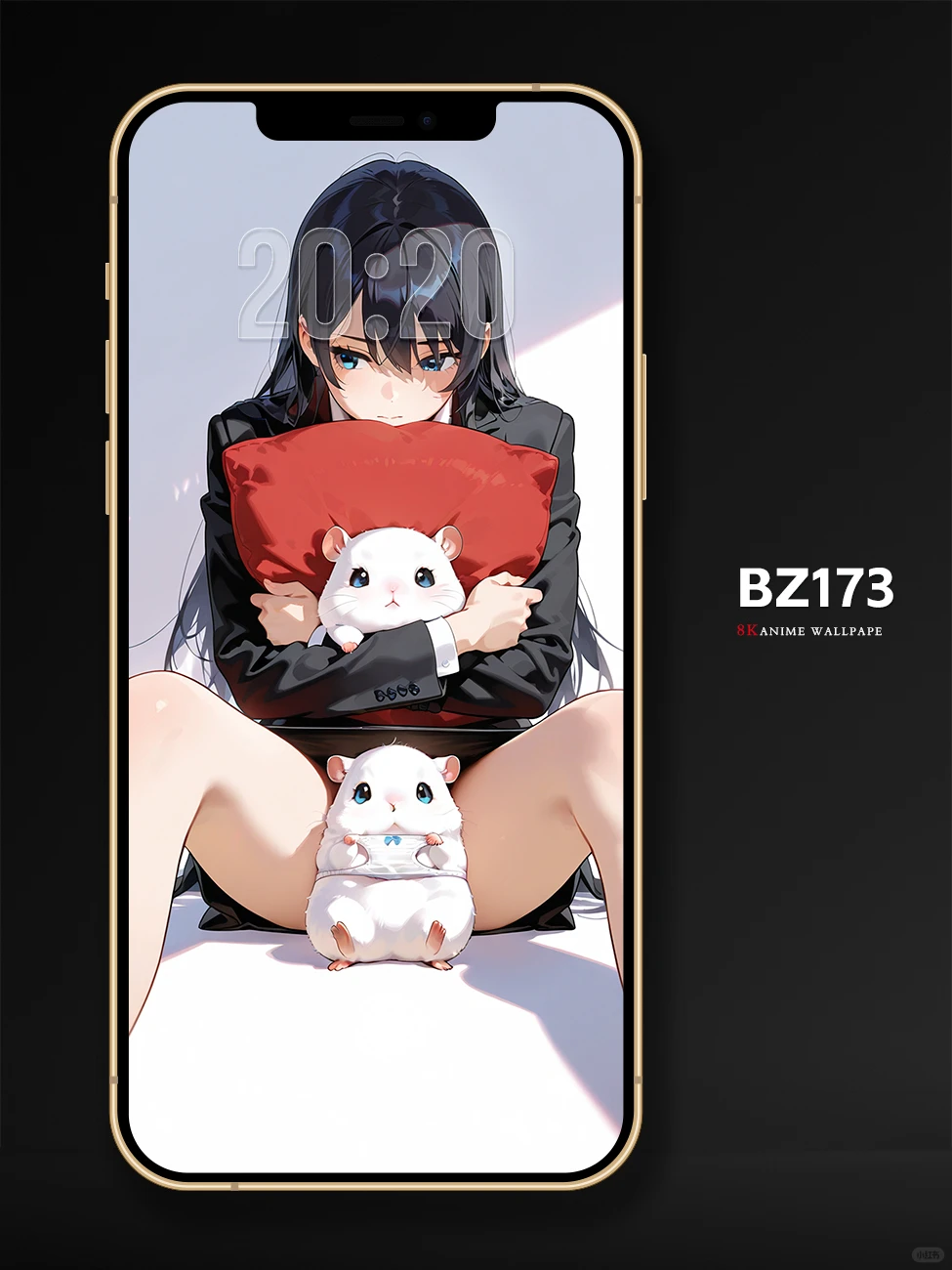 二次元美少女创意壁纸