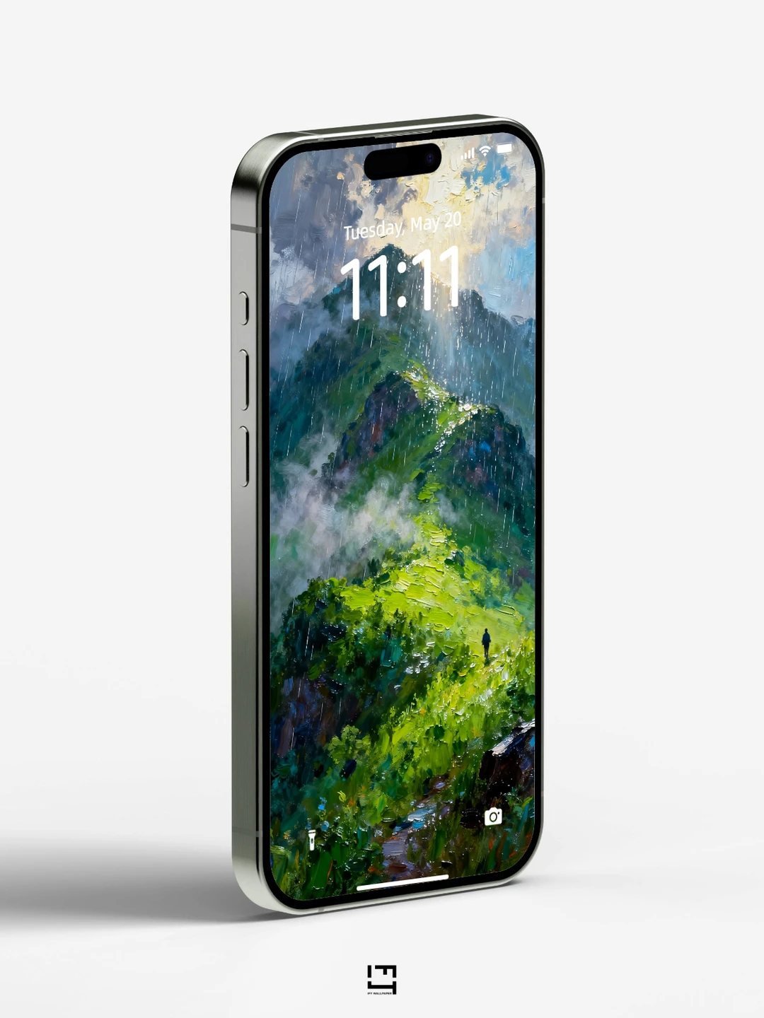 雨中山径的光｜高清壁纸｜101