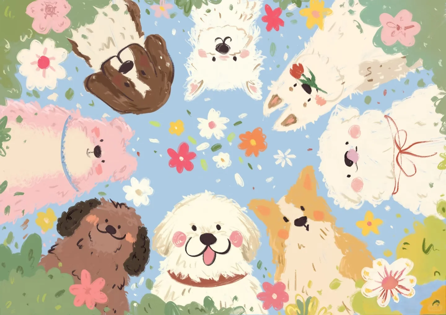 分享我的平板背景图