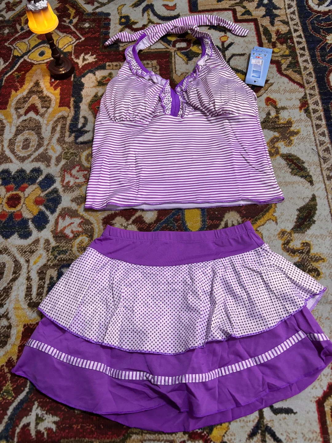 一组美美的古早味泳衣