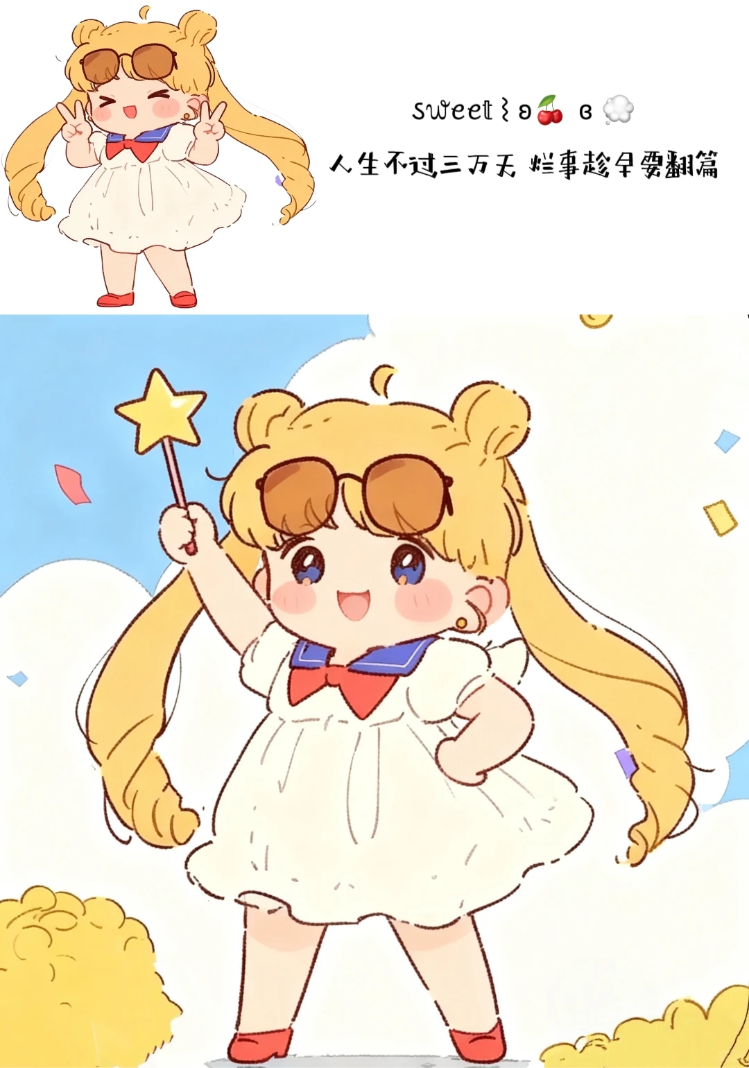 超可爱Q版美少女战士