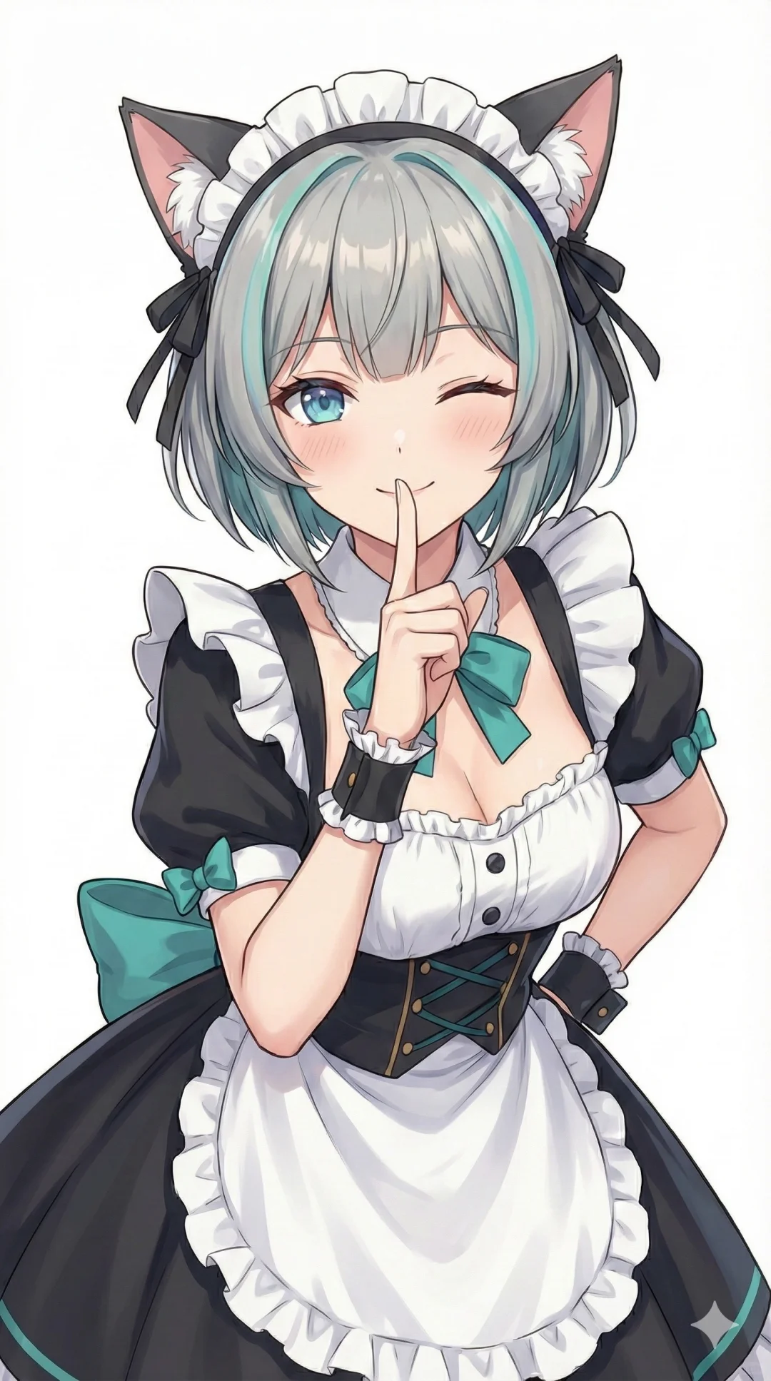 ✨叮咚！您的专属薄荷猫耳女仆已上线，请签收~