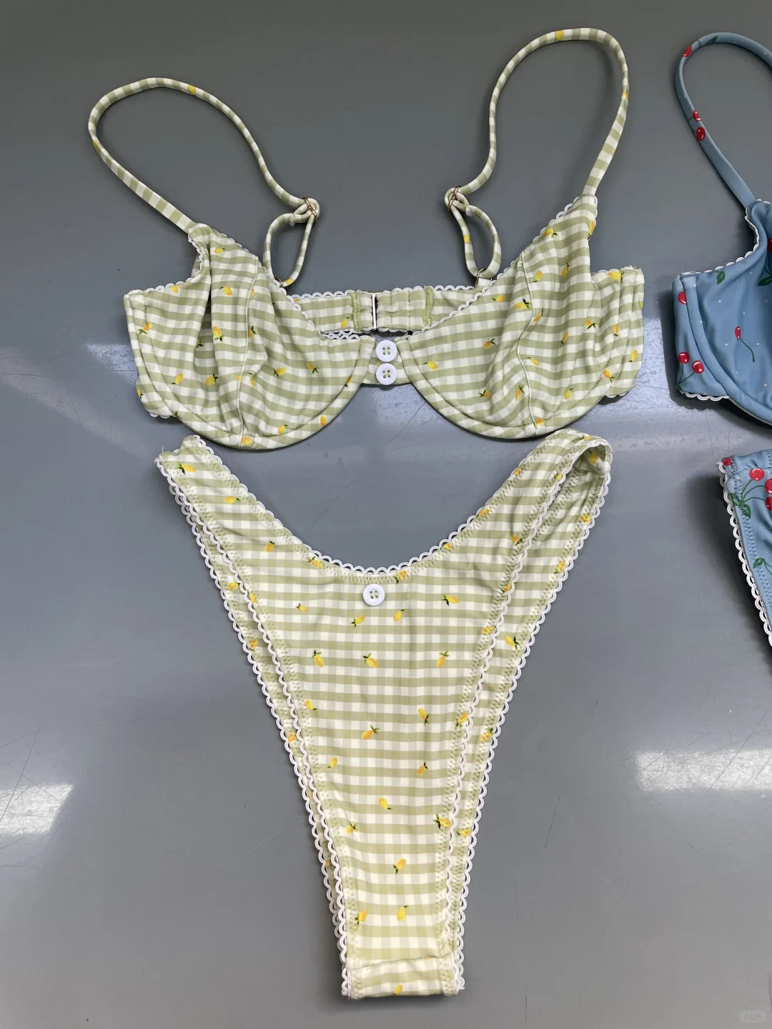 泳衣定制 | 甜美少女感比基尼套装👙🍒