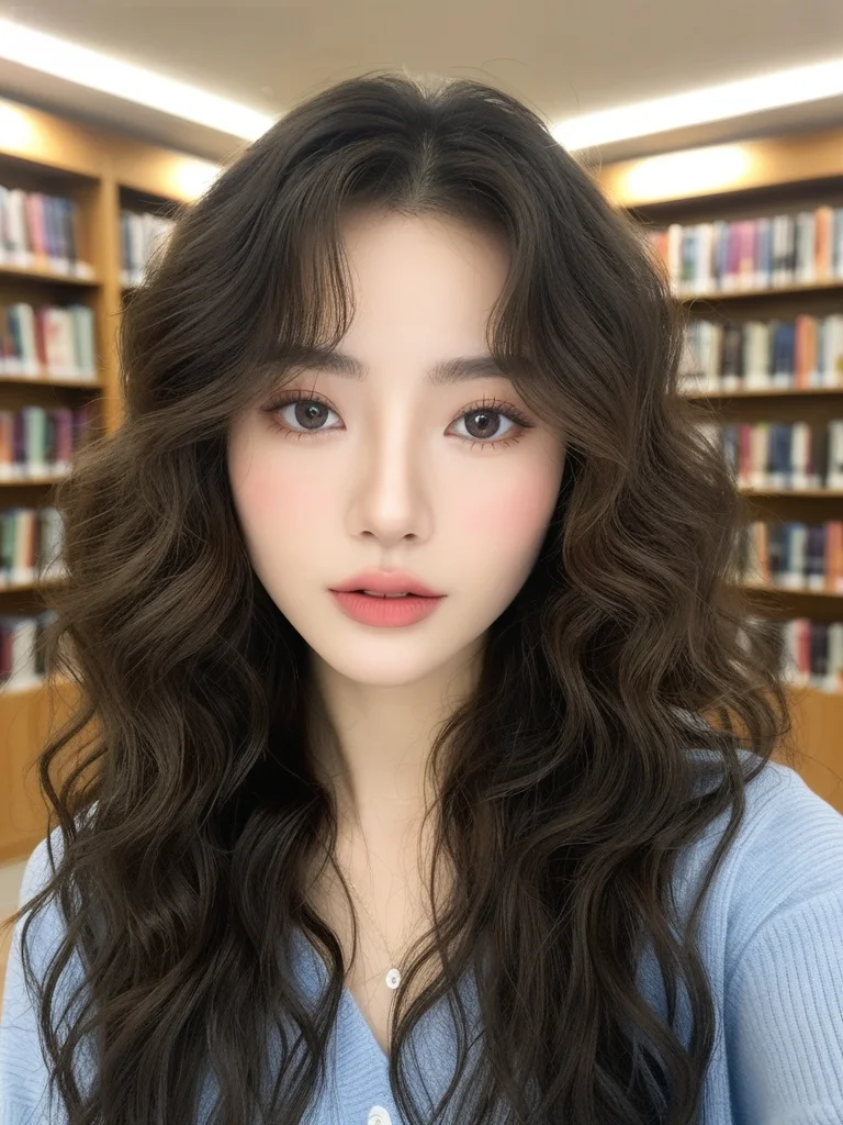 太爱这组妆造了，卷发！