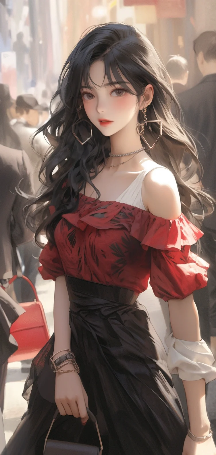 跟着AI学穿搭 每天都要当精致女孩😻