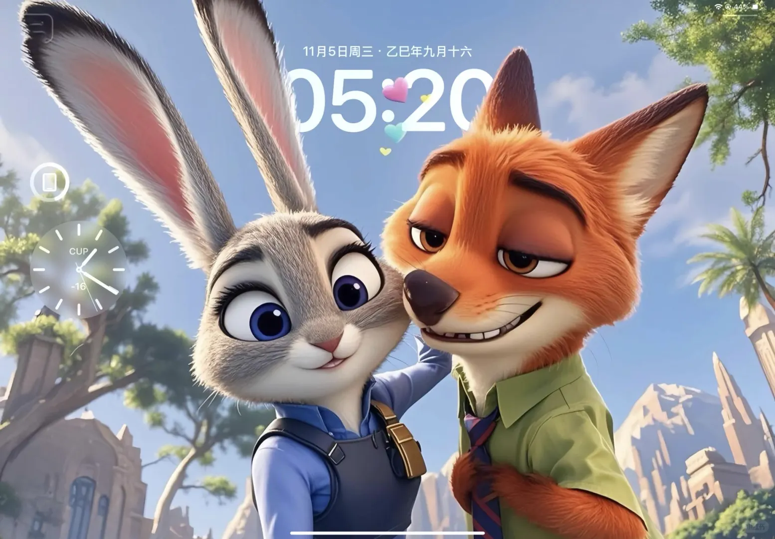 平板电脑壁纸 | 疯狂动物城